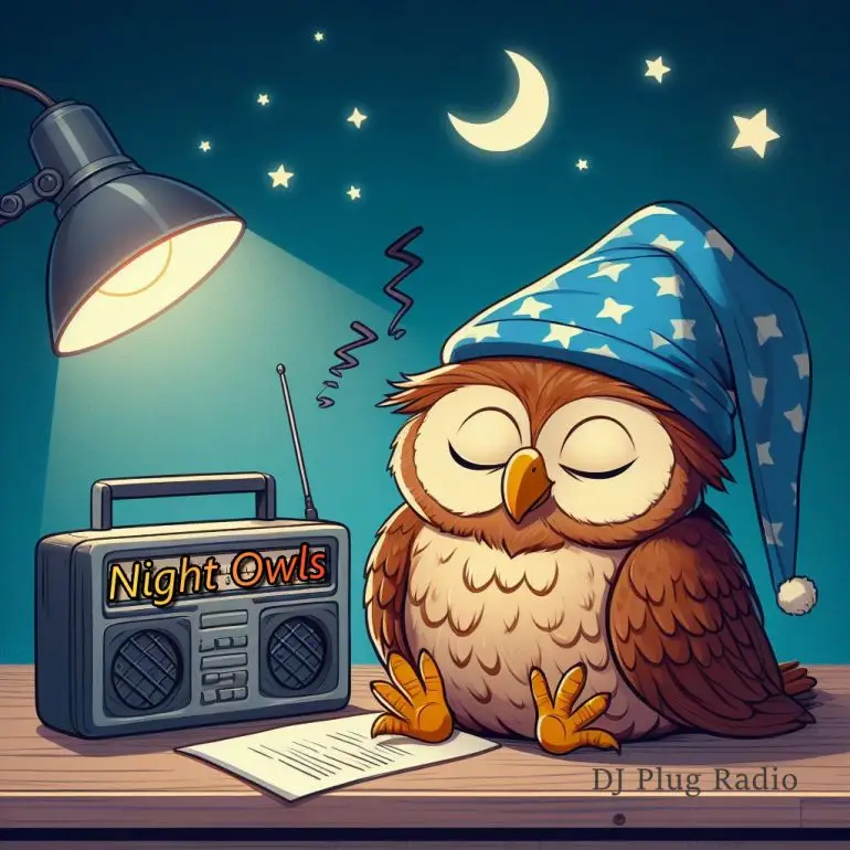 Sleepy Owl DJ Plug Radio